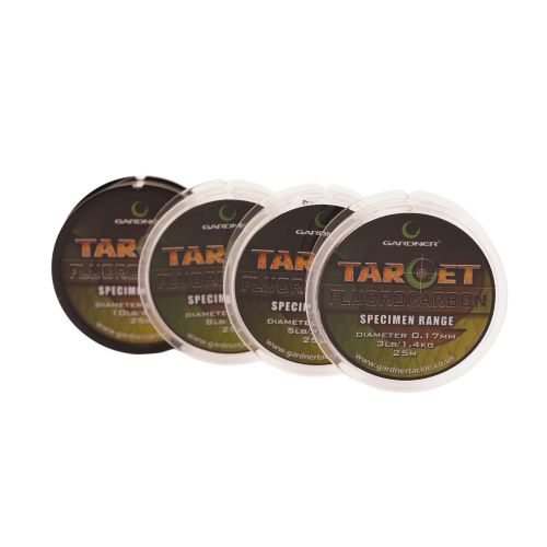 GARDNER TARGET FLUOROCARBON 10Ib (4.5Kg) 25m