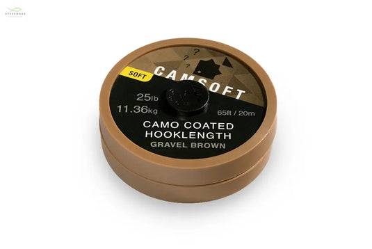 Thinking Anglers 25LB CAMSOFT HOOKLENGTH CAMO GRAVEL BROWN THINKING ANGLERS