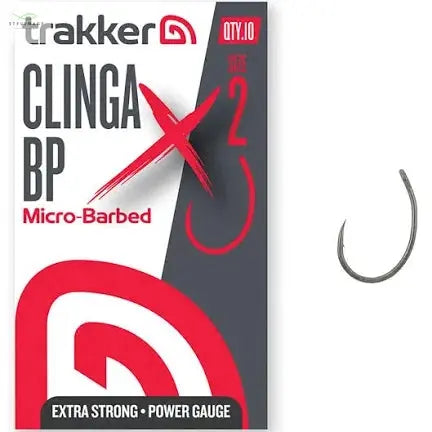 Trakker Clinga BP XS Hooks Micro Barbed Size 2 Trakker