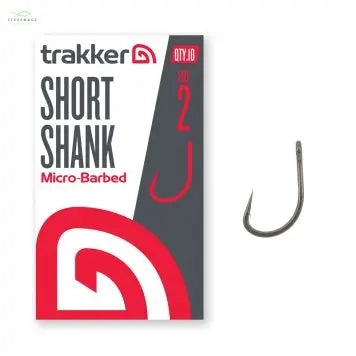 Trakker Short Shank Hooks Size 2 (Barbless) Trakker