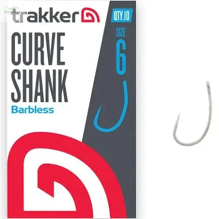 Trakker Short Shank Hooks Size 6 Barbless Trakker