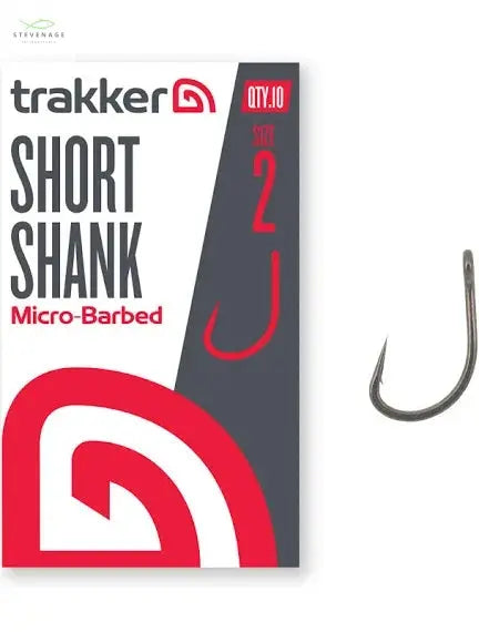 Trakker Short Shank Size 2 Micro Barbed Trakker