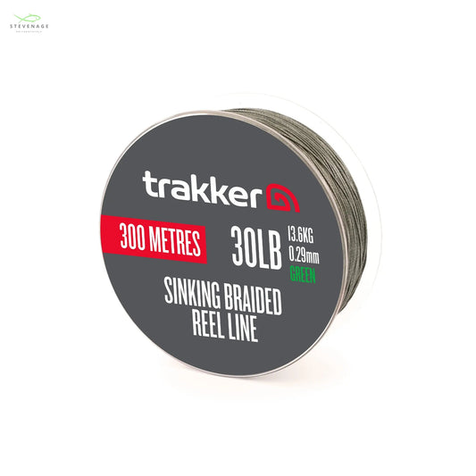 Trakker Sinking Braid Reel Line (30lb)(13.6kg)(0.29mm)(300m) Trakker