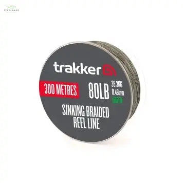 Trakker Sinking Braid Reel Line (80lb)(36.3kg)(0.49mm)(300m) Trakker