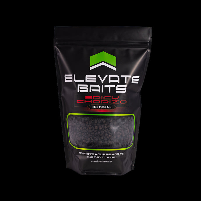Elevate Baits -Spicy Chorizo Elite Pellet Mix