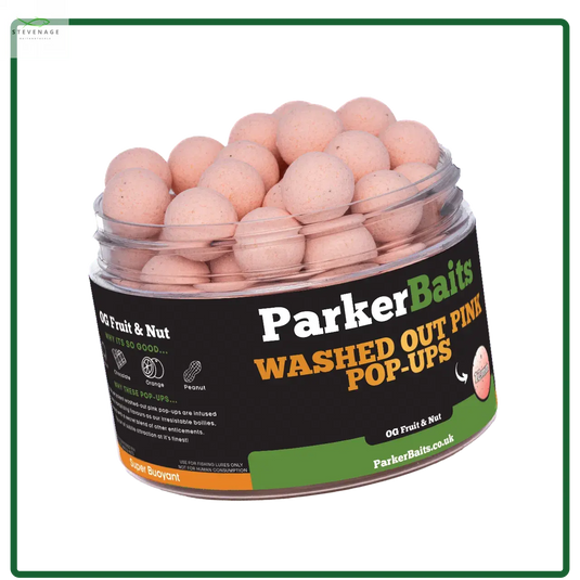 WASHED OUT PINK POP-UPS – OG FRUIT & NUT Parker Baits