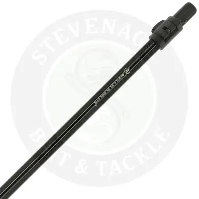 Black carbon fiber angling pursuits 35 inch extendable aluminium storm pole with sleek modern design and sunset fusion branding