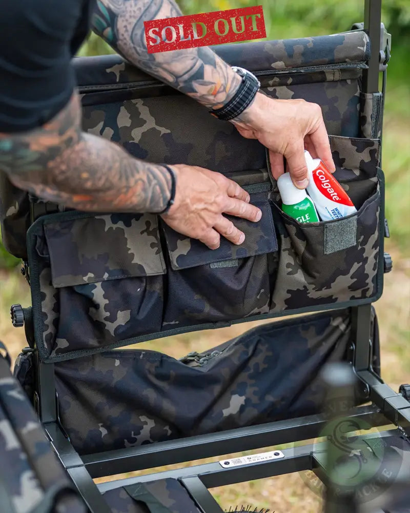 Carp Porter - H Frame Multi Pocket Dark Kamo Carp Porter