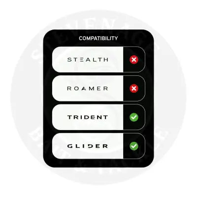 Carp Porter - Side Bar Bags Large Dark Kamo - Carp Porter