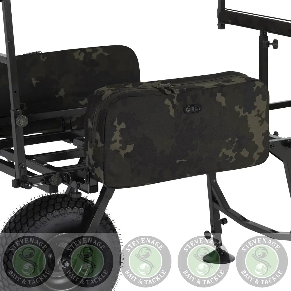 Carp Porter - Side Bar Bags Small Dark Kamo - Carp Porter