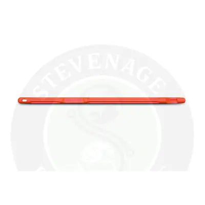 Bright orange durable fishing tackle disgorger medium with textured grip and embossed stevenage bait brand name