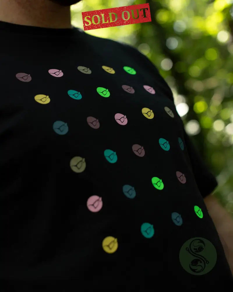 Dot Tee | Black S 100 Clothing & Merch