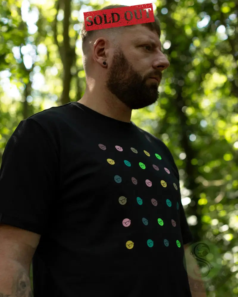 Dot Tee | Black S 100 Clothing & Merch