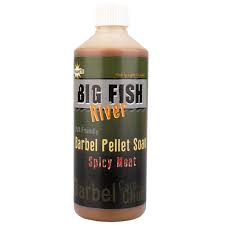 Dynamite Baits Big Fish River Spicy Meat Pellet Soak