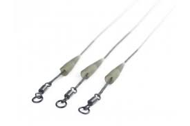 Load image into Gallery viewer, Thinking Anglers Sub Fleck PVA Bag Leader Ring Swivel
