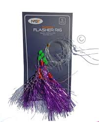 NGT Purple Flasher Rig
