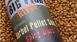 Dynamite Baits Big Fish River Spicy Meat Pellet Soak