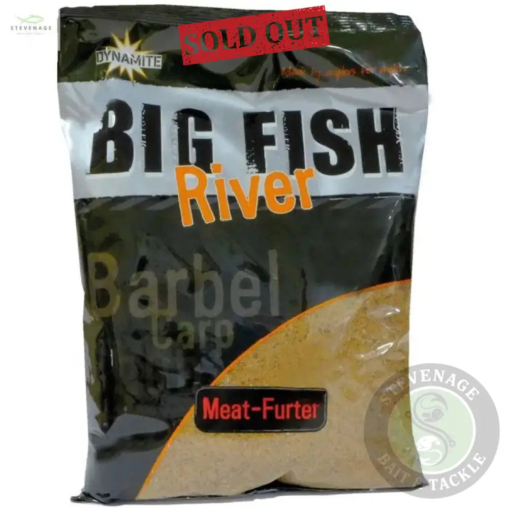 Dynamite Baits BIG FISH RIVER GROUNDBAIT - MEAT-FURTER DYNAMITE BAITS