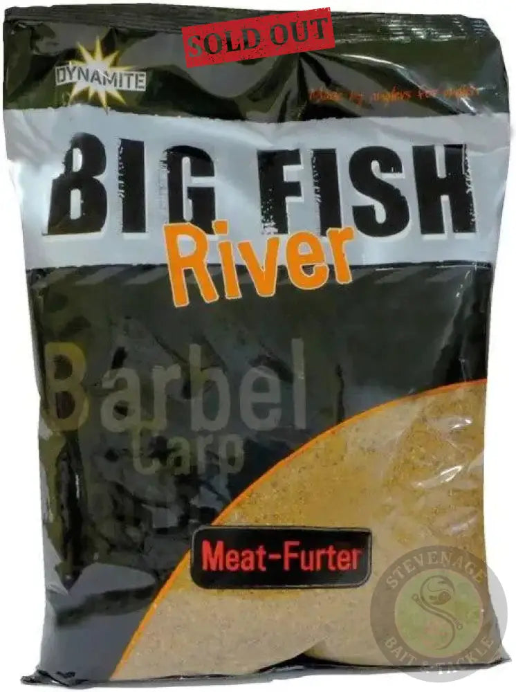 Dynamite Baits BIG FISH RIVER GROUNDBAIT - MEAT-FURTER DYNAMITE BAITS