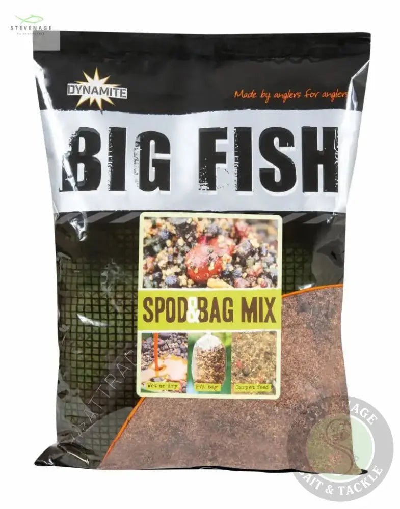 DYNAMITE BAITS BIG FISH SPOD & BAG MIX 1.8KG DYNAMITE BAITS