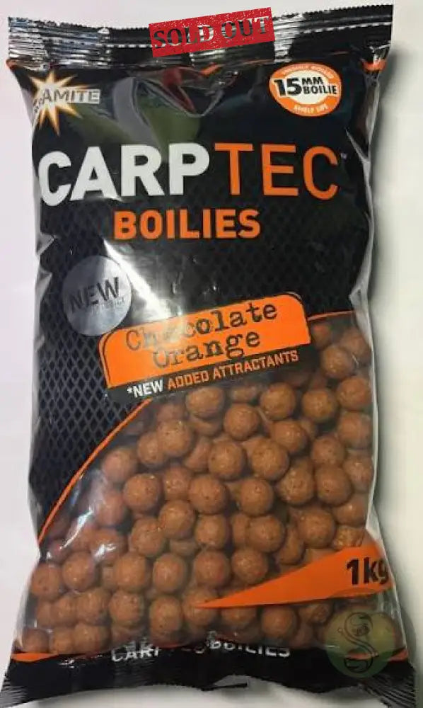 Dynamite Baits Carp-Tec Chocolate Orange Boilies 15mm DYNAMITE BAITS