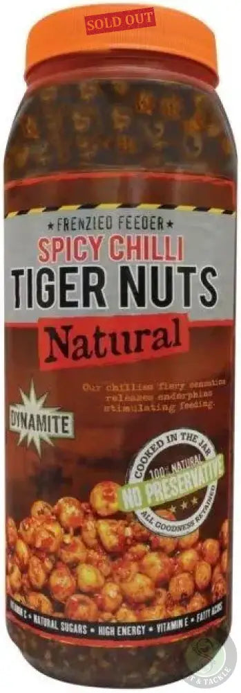 Dynamite Baits -FRENZIED CHILI TIGER NUTS JAR DYNAMITE BAITS