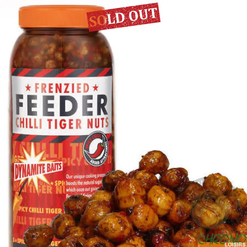 Dynamite Baits -FRENZIED CHILI TIGER NUTS JAR DYNAMITE BAITS
