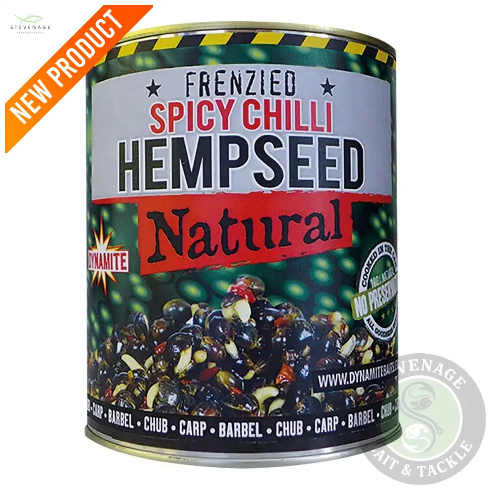 FRENZIED CHILLI HEMPSEED CAN 700G Large DYNAMITE BAITS