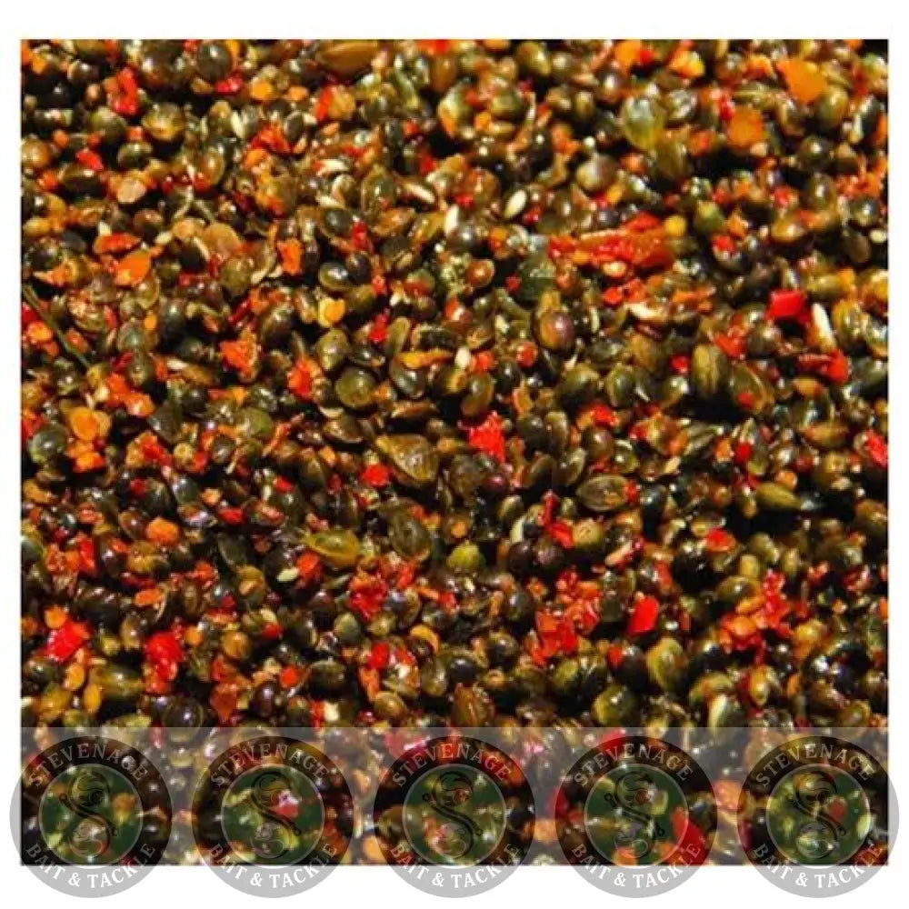 Dynamite Baits -FRENZIED CHILLI HEMPSEED CAN 350G DYNAMITE BAITS