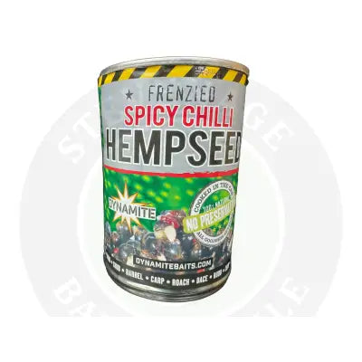 Dynamite Baits -FRENZIED CHILLI HEMPSEED CAN 350G DYNAMITE BAITS