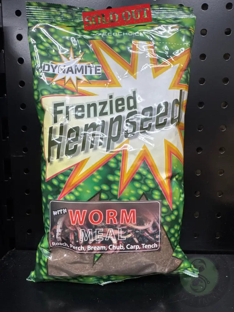 Dynamite Baits -FRENZIED HEMP DARK - WORM GROUNDB DYNAMITE BAITS