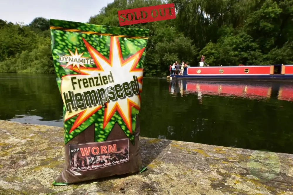 Dynamite Baits -FRENZIED HEMP DARK - WORM GROUNDB DYNAMITE BAITS