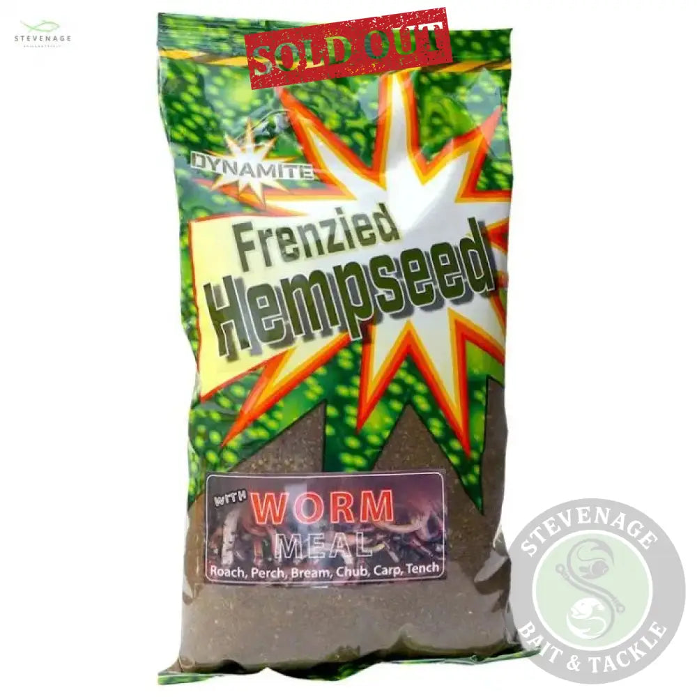 FRENZIED HEMP DARK - WORM GROUNDB DYNAMITE BAITS