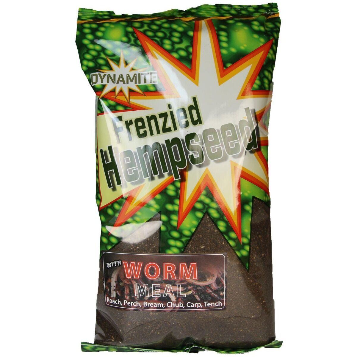 Dynamite Baits - Frenzied Hemp Dark - Worm Groundbait - 900g