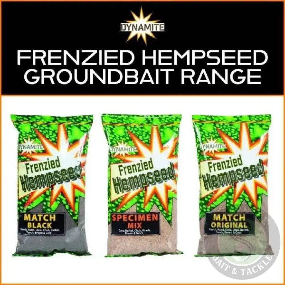 Dynamite Baits -FRENZIED HEMP MATCH FINE ORIGINAL DYNAMITE BAITS