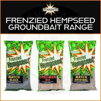 Dynamite Baits -FRENZIED HEMP MATCH FINE ORIGINAL DYNAMITE BAITS