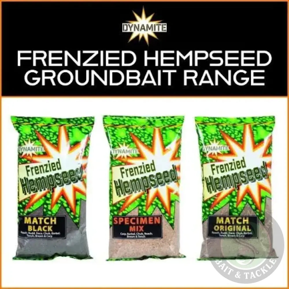 Dynamite Baits -FRENZIED HEMP - SPECIMEN MIX COARSE DYNAMITE BAITS