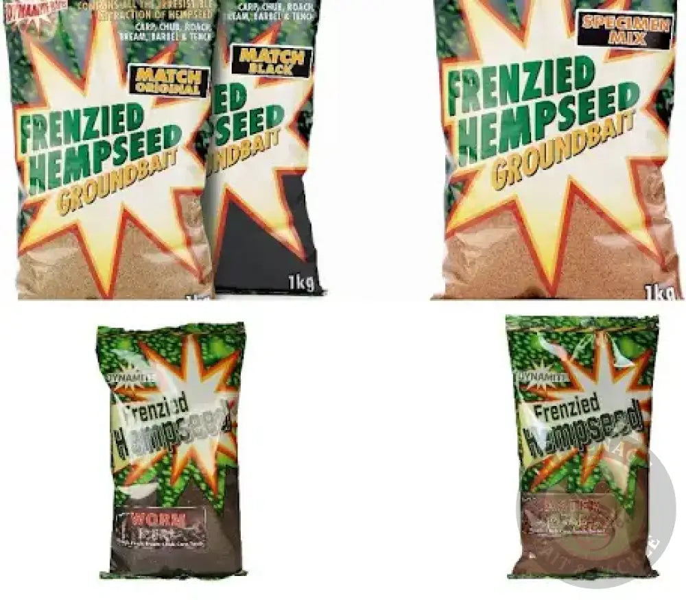 Dynamite Baits -FRENZIED HEMP - SPECIMEN MIX COARSE DYNAMITE BAITS