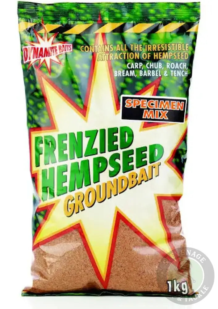 Dynamite Baits -FRENZIED HEMP - SPECIMEN MIX COARSE DYNAMITE BAITS
