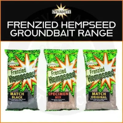 Dynamite Baits -FRENZIED HEMP - SPECIMEN MIX COARSE DYNAMITE BAITS