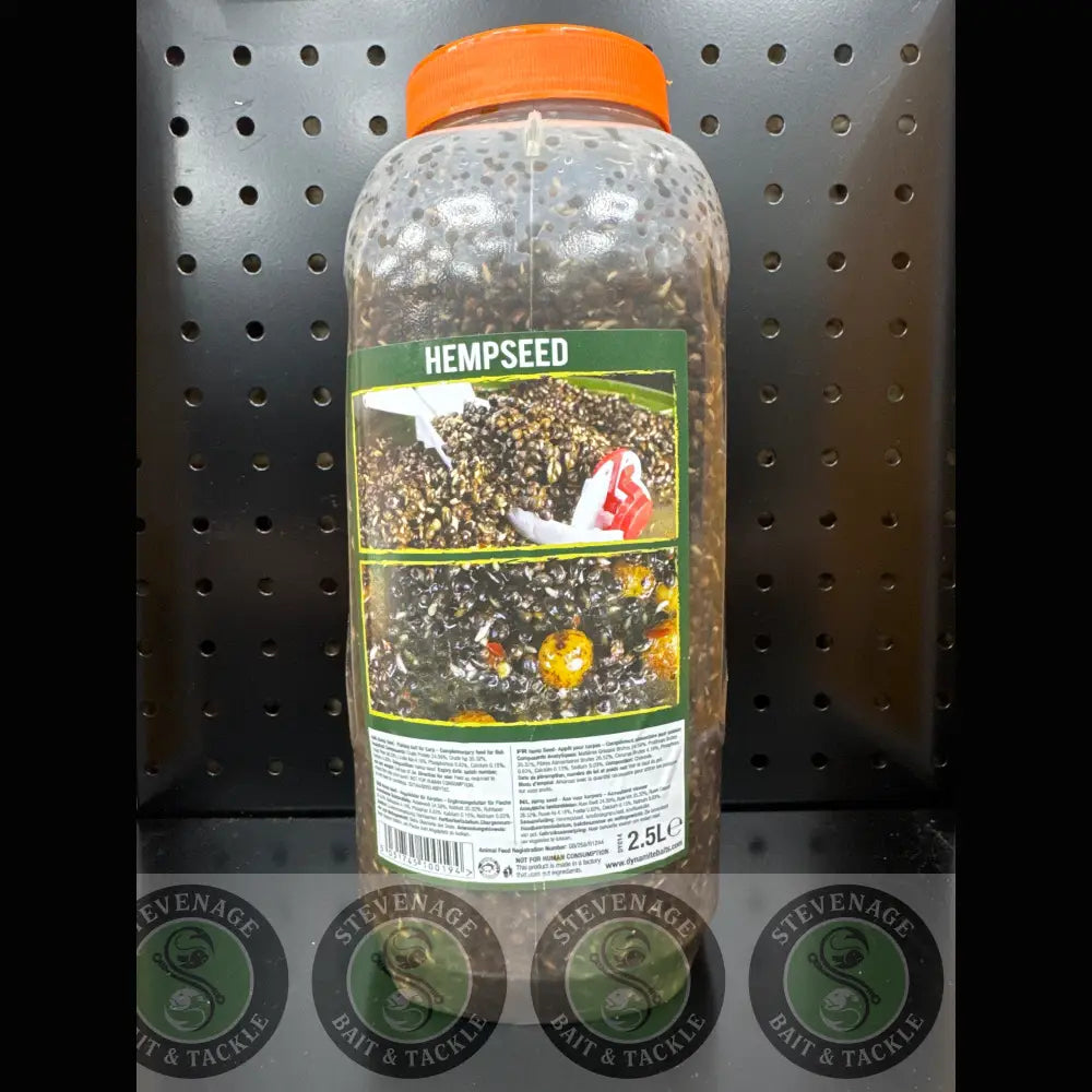 Dynamite Baits -FRENZIED HEMPSEED JAR 2.5L DYNAMITE BAITS