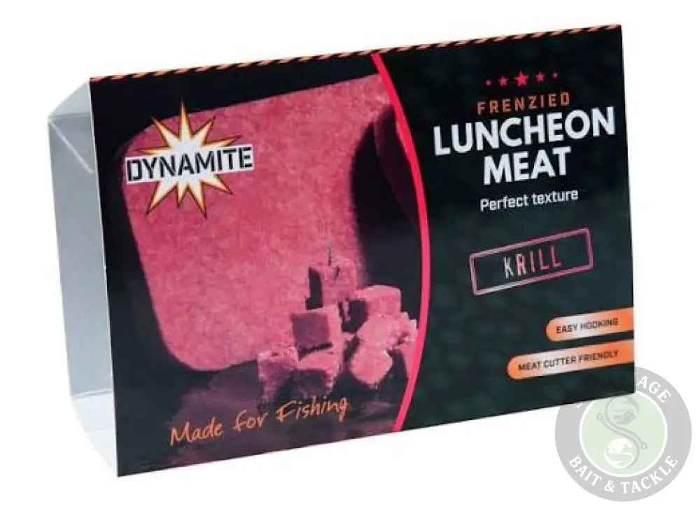 Dynamite Baits -FRENZIED - KRILL LUNCHEON MEAT DYNAMITE BAITS