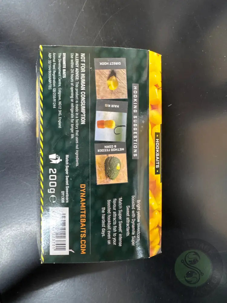 Dynamite Baits -FRENZIED - TARGET SWEETCORN - MATCH SUPER SWEET YELLOW DYNAMITE BAITS