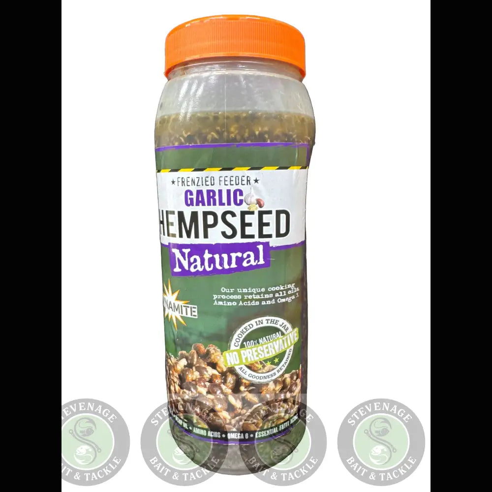 Dynamite Baits Garlic Frenzied Hempseed Jar 2.5L DYNAMITE BAITS
