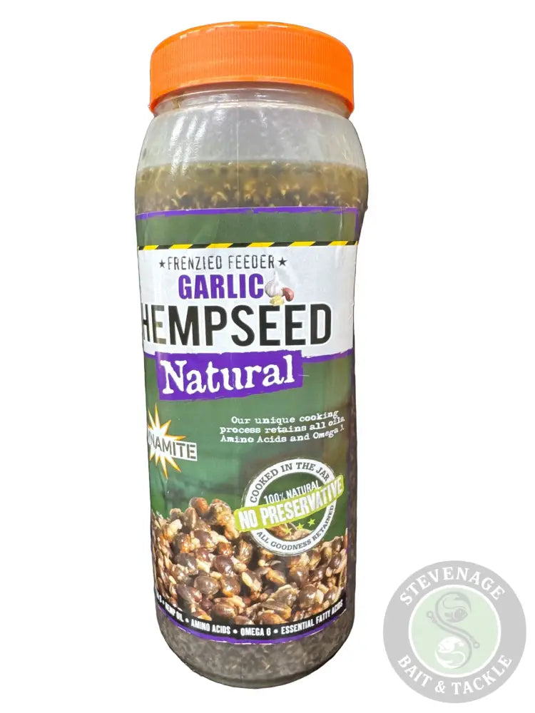 Dynamite Baits Garlic Frenzied Hempseed Jar 2.5L DYNAMITE BAITS
