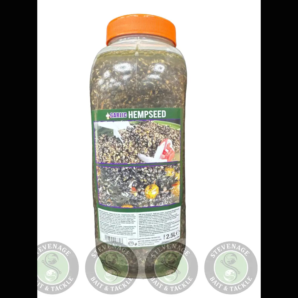 Dynamite Baits Garlic Frenzied Hempseed Jar 2.5L DYNAMITE BAITS