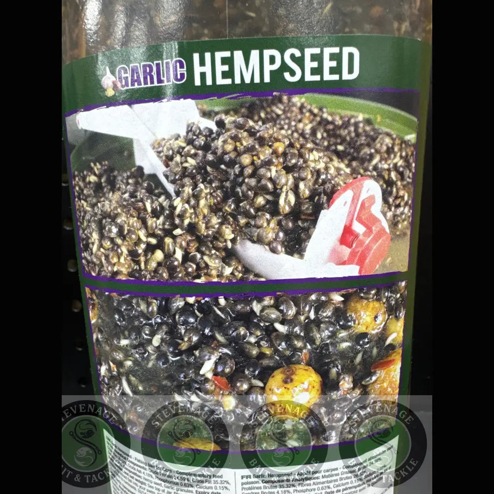 Dynamite Baits Garlic Frenzied Hempseed Jar 2.5L DYNAMITE BAITS