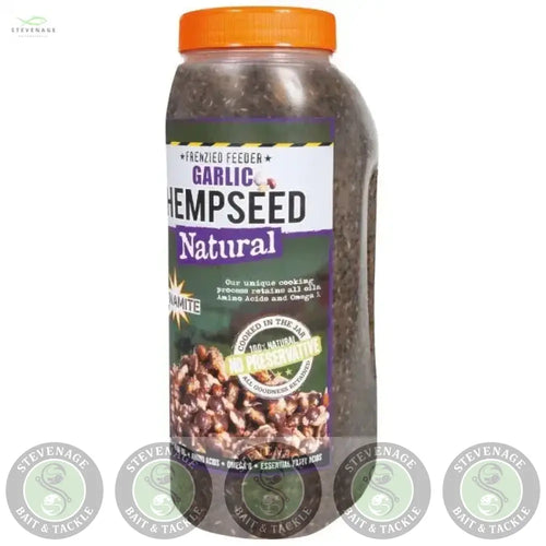 Dynamite Baits Garlic Frenzied Hempseed Jar 2.5L DYNAMITE BAITS