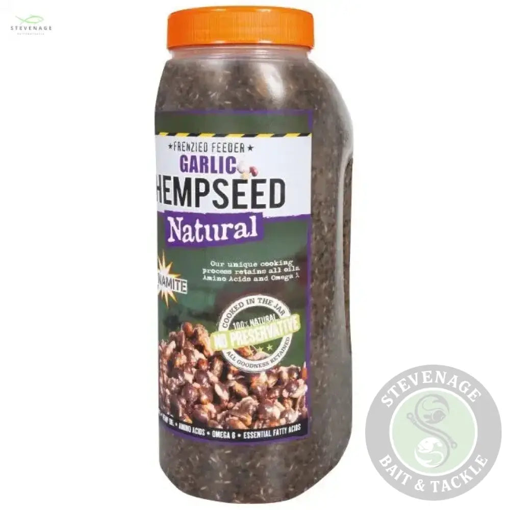 Dynamite Baits Garlic Frenzied Hempseed Jar 2.5L DYNAMITE BAITS