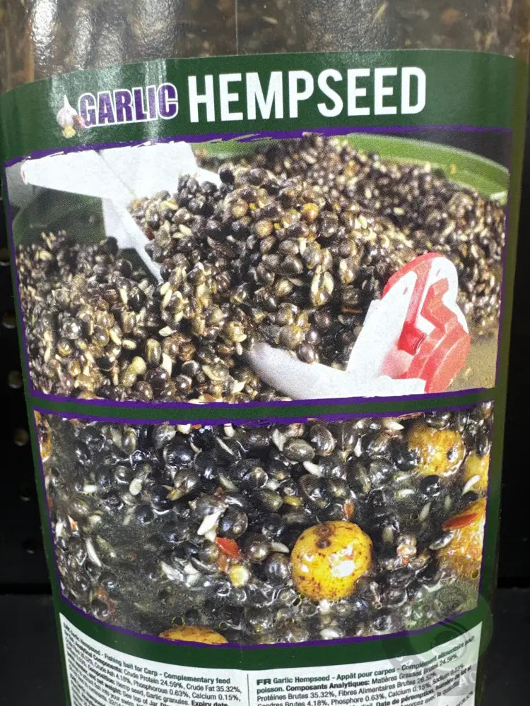 Dynamite Baits Garlic Frenzied Hempseed Jar 2.5L DYNAMITE BAITS